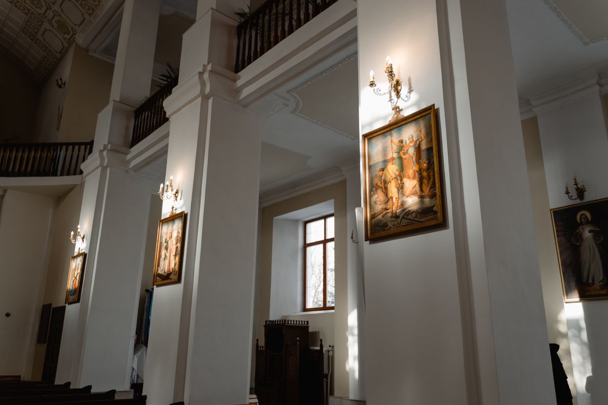 Sfeerbeeld van buitenschilderwerk in uitvoering